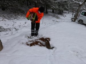 Efeler Belediyesi kar mesaisi yaptı