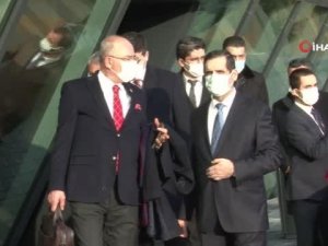 MHP heyeti, Şuşa’da açılacak okul için Azerbaycan’a geldi