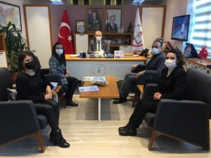 Proje ekibi, İl Müdürü Okumuş’u ziyaret edip bilgilendirdi