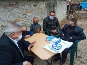Kaymakam Soley aile ziyaretlerini sürdürüyor
