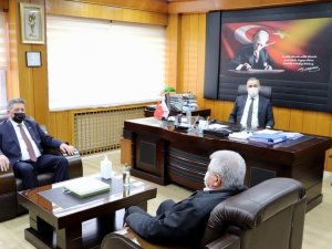 NTO yönetiminden İl Tarım ve Orman Müdürü Ökdem’e ’hayırlı olsun’ ziyareti