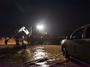 Şehzadeler’den su taşkınlarına anında müdahale