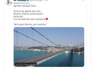 İstanbul Valisi Yerlikaya’dan kısıtlamada İstanbul paylaşımı