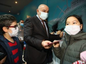 Keçiören Belediyesi Deniz Dünyası otizmli çocukları ağırladı