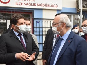 Vali Köşger’den küçük Kaan için başlatılan kök hücre bağışı kampanyasına destek