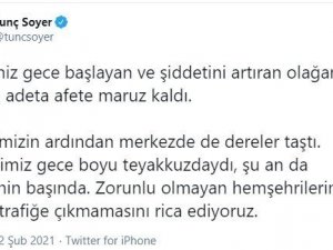İzmir’de aşırı yağışlarla ilgili son dakika açıklaması