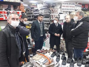 Toy’dan esnaf ziyareti