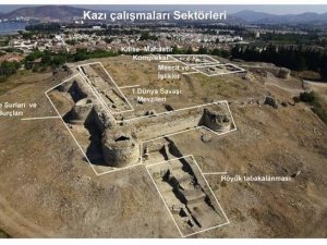 Kuşadası Belediyesi Kadıkalesi kazılarına desteğini sürdürüyor