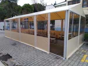 ADH’de Kovid-19 hastaları için bekleme alanı oluşturuldu