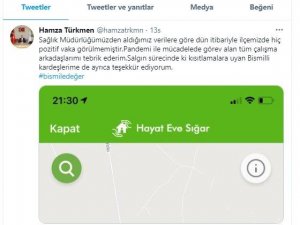 Bismil kurallara uydu, korona virüs vaka sayısı sıfıra indi