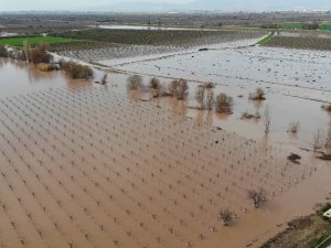 Gediz Ovası göle döndü