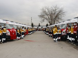 Diyarbakır’da 31 yeni ambulans hizmete girdi