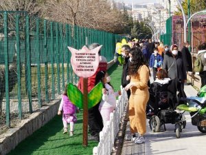 Keçiören’deki çocuklar doğal yaşam parkına akın etti