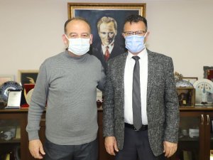 Başkan Akın, Başkan Öküzcüoğlu ile bir araya geldi