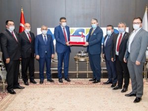 Kütahya heyetinden MÜSİAD ziyareti