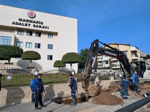 Marmaris’in 10 kilometrelik içme suyu hattı yenileniyor