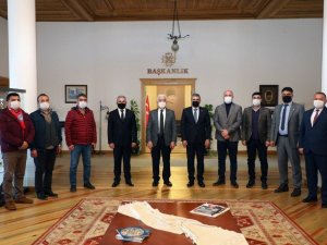 Genel İş Genel Başkanından Başkan Gürün’e ziyaret