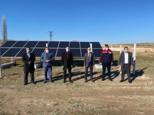 İçme suyu pompasının enerjisini karşılamak için ’’GES’’ tesisi