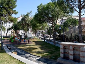 Kuşadası’na yeni bir yeşil alan daha kazandırıldı