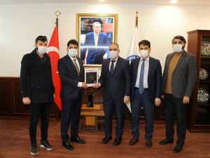 Cihannüma Dayanışma ve İşbirliği Derneği ADÜ Rektörü Aldemir’i ziyaret etti