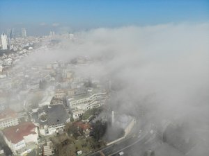İstanbul’da sis manzaraları