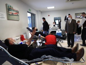 Büyükşehir Ulaşım AŞ’den kan bağışında 5. kez destek