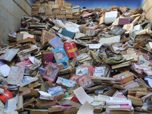 35 bin adet kitap sel sularına teslim oldu
