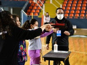 Mamak’ta çocuklar Laser Run ile tanıştı