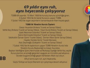 TOBB 69 yaşında