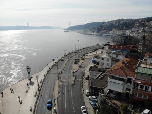 Kısıtlamada Bebek sahili böyle görüntülendi