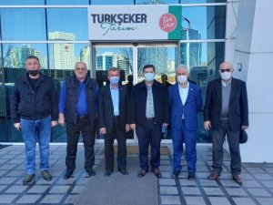 Kırkağaç Ziraat Odasından Türkşeker’e ziyaret