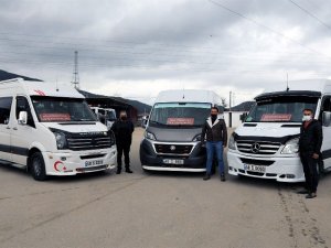 Servis şoförlerine destek