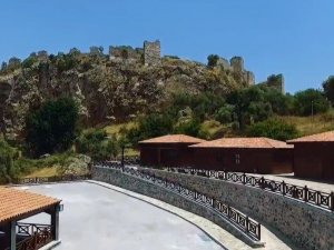 Beçin Kalesi ve ören yeri için hazırlanan destek protokolü imzalandı