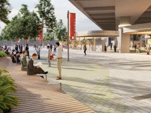 Mecidiyeköy meydanı yenileniyor