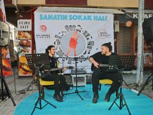 Sanat sokağa taşındı