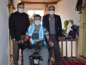 Felçli vatandaş için seferber oldular