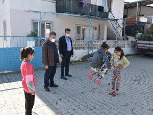 Başkan Erol, baba ocağında çocukluğuna döndü