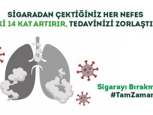 Yeşilay Sinop’tan sigarayı bırakmaya davet