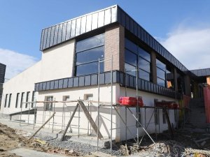 Eyüpsultan Akşemsettin Yüzme Havuzu inşaatında sona yaklaşıldı