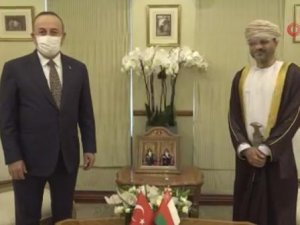Dışişleri Bakanı Çavuşoğlu, Ummanlı mevkidaşı Busaidi ile görüştü