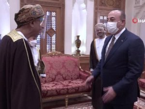 Bakan Çavuşoğlu, Umman Başbakan Yardımcısı Seyid Fahd tarafından kabul edildi