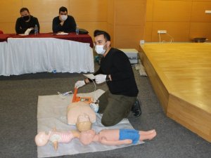 Büyükşehir personeline ilk yardım eğitimi