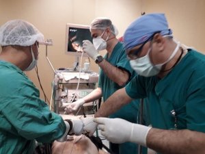 Didim Devlet Hastanesi’nde ilk kez PEG açıldı