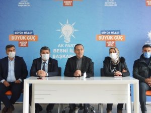 Başkan Dağtekin, Besni teşkilatıyla bir araya geldi