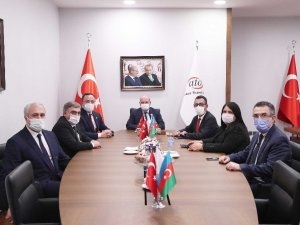 Azerbaycan Yükseliş Partisi’nden ATO’ya ziyaret