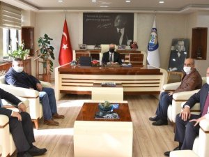 Başkan Kayda, Tapu Müdürü Küçükbalcı’yı ağırladı