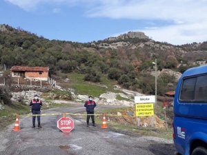 Kırkağaç’ta bir mahalle karantinaya alındı
