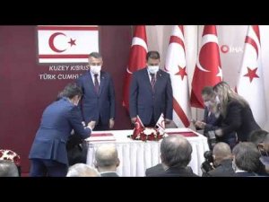 Türkiye ve KKTC arasında 4 anlaşma imzalandı