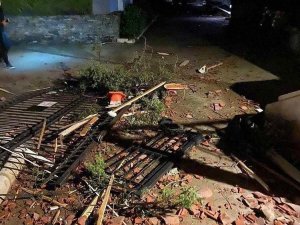 Turizm kenti Çeşme'de hortum felaketi