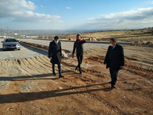 Kaymakam Kaçmaz OSB’de devam eden çalışmaları inceledi